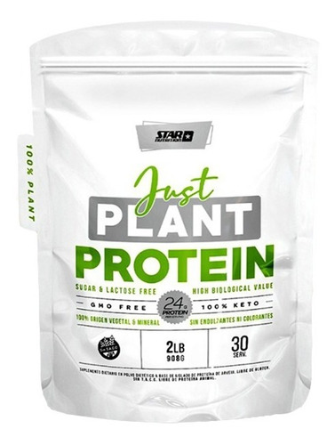 Just Plant Protein Star Nutrition Vegana X 2 Lb