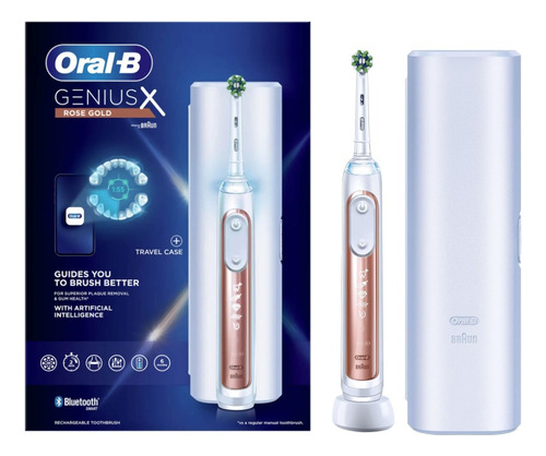 Cepillo Dental Eléctrico Oral-b Genius X Braun Alemán 220v