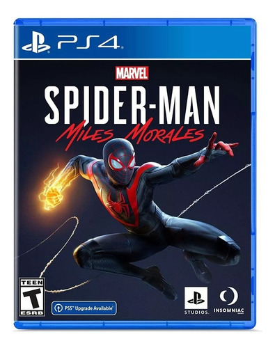 Spider-man: Miles Morales Formato Físico Ps4 Original