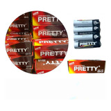 Pack 40 Pilas Doble Aa 1.5 Volt Pretty