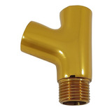 Adaptador Junção Gold Y Ducha Higiênica Filtro 1/2 Latão Lx