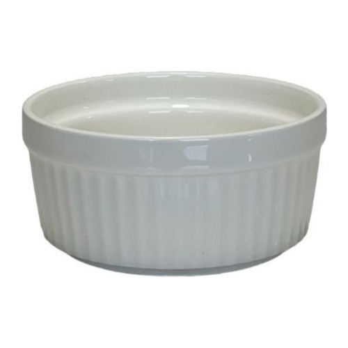 Cuenco Cazuela Facetada De Ceramica Apta Horno X1