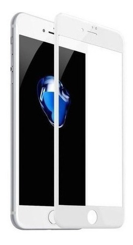 Pelicula Nano Gel 5d P/ iPhone 7 Plus / 8 Plus Branca