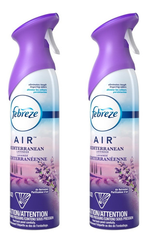 Pack 2 Febreze Air Lavender Desodorante Ambiental 250g