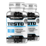 2 Testo-gh Testosterona 100% Original Pré-hormonal 240 Caps
