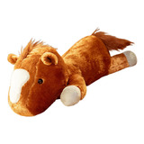 Almohada Suave Para Dormir De Peluche De Caballo Para Sofá,