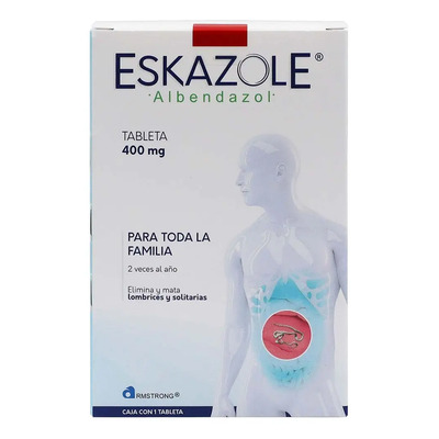 Eskazole Tableta 400 Mg, 1 Tableta | MercadoLibre
