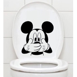 Vinilo Sticker Decorativo Mickey Mouse Taza Tapa De Baño