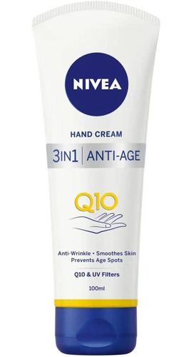 Nivea Q10 Plus Crema De Manos Para El Cuidado De La Edad (3.