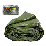 Lona Uso Rudo, Verde Olivo, 12 X 17 M, Truper Expert   16380