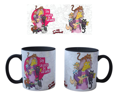 Mugs Tazas De Color De Los Simpsons Personalizado