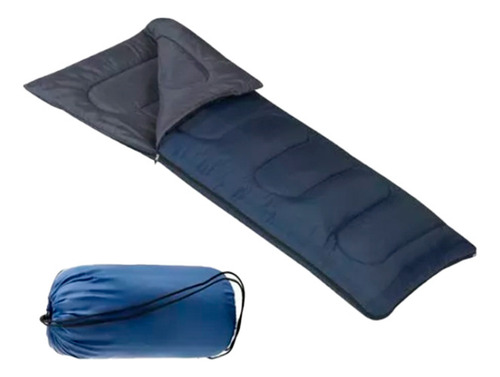 Bolsa De Dormir Termica Grande Camping  + Bolso