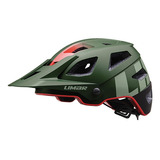 Casco Bicicleta De Montaña M T B Limar Delta Color Verde Talla G