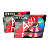 Casette Tdk A60 Type I Pack X 4 Vintage Alta Calidad