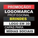 Logomarca Profissional Com Logo Em 3d De Brinde! Promoção!