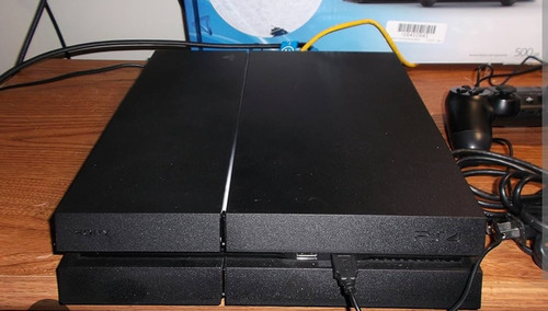 Playstation 4 Fat 500gb, 2 Joystick, Cables Y Muchos Juegos