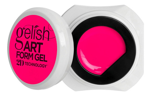 Gel Decoracion De Uñas Art Form 5grs Neon Pink By Gelish