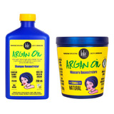 Lola Cosmetics Argan Oil Kit Reconstructor Shampoo + Mascara