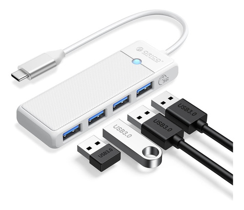 Adaptador Multipuerto Hub Usb C A Usb Con 4 Puertos