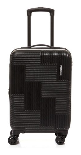 Mala De Viagem Cuiabá Pequena Preta American Tourister Cor Preto Lisa