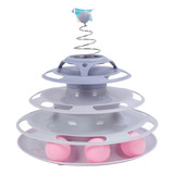 Tocadiscos Con Forma De Torre Interactiva Para Gatos, Autoju