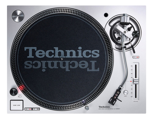 Technics Sl1200 Mk7 Prata Toca Discos