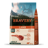 Bravery Perro Adulto Lamb Cordero Raza Grande/mediana 12 Kg