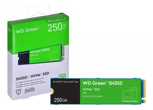 Ssd M.2 Nvme 250gb Wd Green