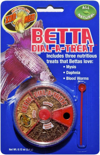 Golosinas Nutritivas Para Peces Bettas Betta Dial-a-treat