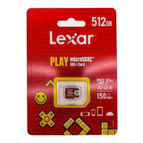 Memoria Lexar Play Micro Sdxc 512gb 150mb V10 S/adap