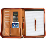 Arvada & Co Pu Cartera Padfolio Cremallera Organizador Profe