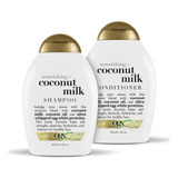 Ogx Combo Shampoo Y Acondicionador Coconut Milk 385ml