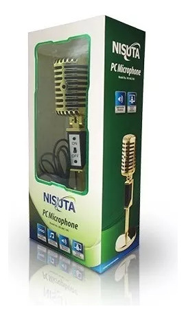 Micrófono Vintage Para Pc Nisuta Premium
