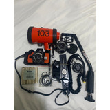 Câmera Analógica Antiga Nikonos V Kit Completo Peças