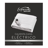 Calientacama Eléctrico Expressions Ub103b 150x80cm Blanco