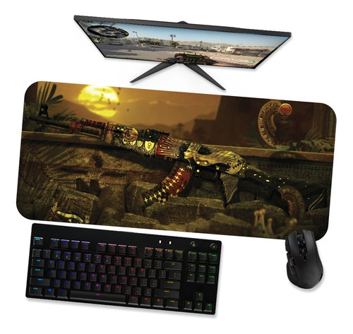 Mousepad Gamer Speed 90x40 Csgo - Ak47 Imperatriz Empress 1