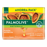 Palmolive Naturals Pack De 4 120 G Labones En Barra Fusión Nutritiva