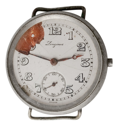 Antiguo Reloj Longines Militar De Trinchera 1911 - Cr