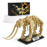 Kit De Construcción De Fósiles De Dinosaurios Mammoth Nifeli