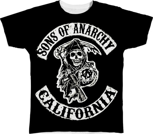Camisa Camiseta Filhos Da Anarquia Sons Of Anarchy Jax 05