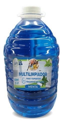 Limpiador De Pisos Menta 5 Litros Plim06