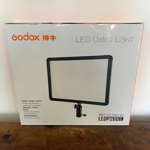 Iluminador Painel De Led Godox Ledp260c