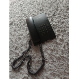 Teléfono De Mesa Negro Marca Panasonic 