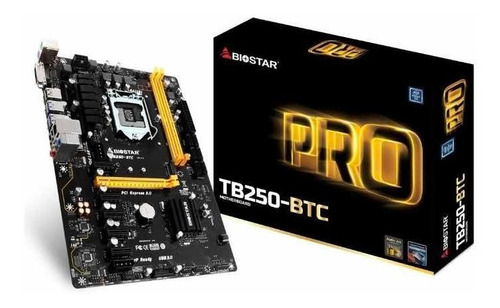 Kit Placa Mãe Biostar Tb250-btc 8g Ram Celeron G3930 Ssd 240