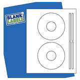 200 Cd - Dvd Etiquetas Etiquetas En Blanco Marca. Compatible