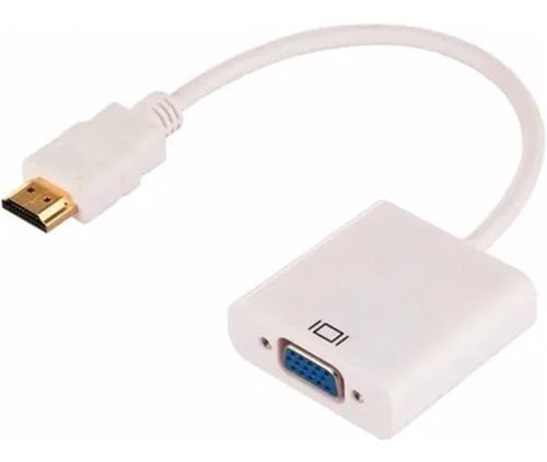 Convertidor - Adaptador Hdmi A Vga Con Audio