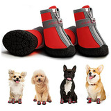 Botas Impermeables Para Perros, Protección Para Patas En Inv