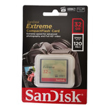 Tarjeta Memoria Camara Sandisk Extreme Compactflash 32gb