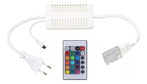 Nova Fonte Gaya Com Controle Remoto Para Fita Led Rgb 4 Vias