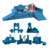 Edbuosy Sofa Modular Para Ninos Pequenos, 18 Piezas, Para Co